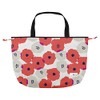 Wpc. Packable Rain Bag Cover Peony Red Women's Bag Rain
