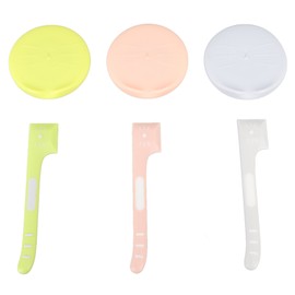 Pet Food Can Covers Spoons Set Multipurpose TPR Safe Pet Food Spatulas with Lids for Dog Cat Wet Food