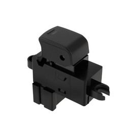 The Lord of the Tools 1PC 6-Pin Car Window Control Switch Button Compatible with Nissan Qashqai J10 Compatible with Navara NP300 D40 OE 25411EA00A 25411EA03A 25411JD000 12V Black