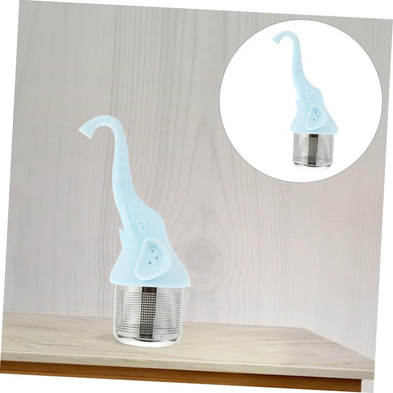 GRIRIW 1pc Lovely Elephant Stainless Steel Tea Infuser for Loose