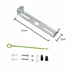 DC VOLTAGE 3 Pack Strap Bracket Ceiling Light Plate Kit Lighting Fixture Mounting Rose Bayonet E27 Fitting Cover Pendant with Screw Accessories