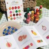 classic nail Nekogel Juicy Palette 2 Fruit Nail Glitter Syrup