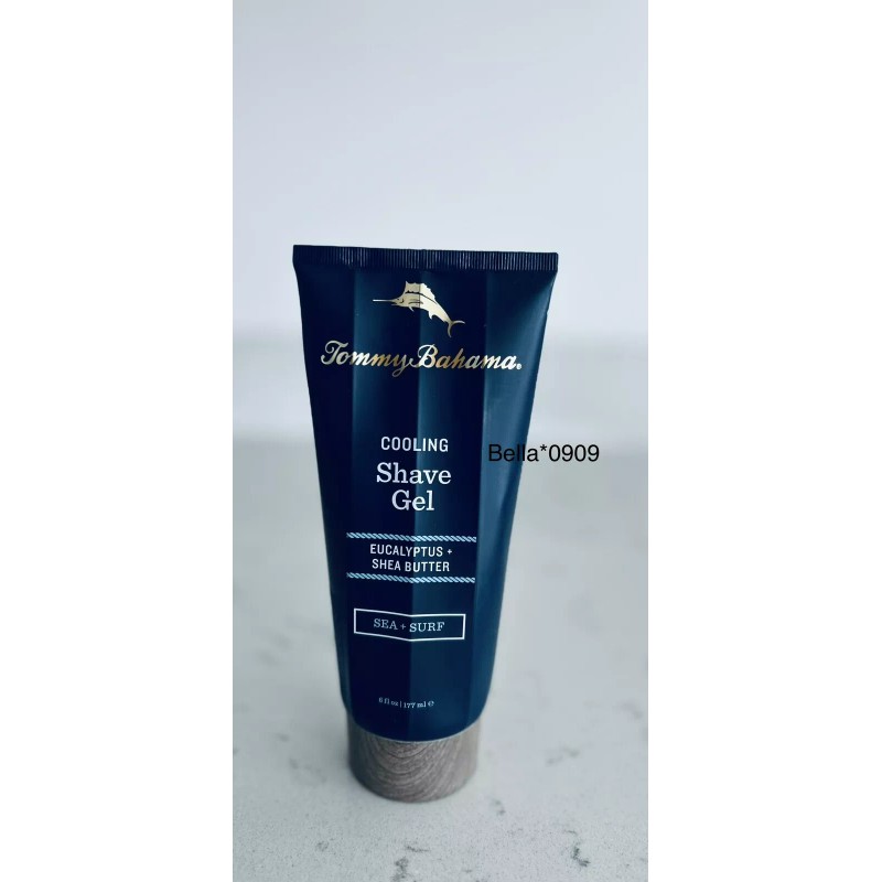 TommyBahama Mens Grooming COOLING SHAVE GEL~SEA + SURF~ 6Fl oz|177ml