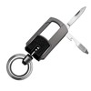 QISVVE Heavy Duty Car keychain,Multitool Key Chains Bottle Opener Keychain