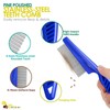 Brillirare 6 Pack Dog Grooming Comb, Pet Flea Lice Stainless
