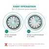 Jayron Kitchen Timer reminder Manage timers 360 degree rotary mechanical