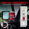 FieryRed Car Window Cup Holders Compatible with 2011 2012 2013
