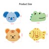 Baby Bath Sponge, 4 Pcs Cute Animal Shapes Animal Shapes