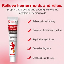 Deejuns Haemorrhoid Cream 20g - Haemorrhoid Treatment and Prevention, Relieves Pain and Promotes Healing of Piles