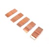 Honbay 25pcs 5 Sizes 15x15mm IC Chipset GPU CPU Thermal