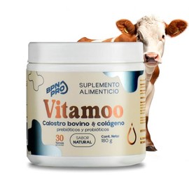 BPN PRO | Calostro Bovino Sin Sabor con Colágeno, Probióticos y Prebióticos | Suplemento para Salud Digestiva y Bienestar Intestinal | Con Inulina de Agave y Stevia - Fácil de Mezclar