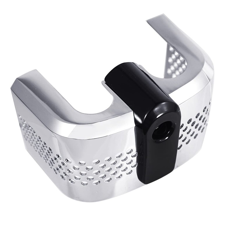 Cubierta de bobina de encendido cromada negra para motocicleta Harley