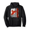 USA American Flag Snowmobile Braaap Moto Sled Snowmobiling Pullover Hoodie