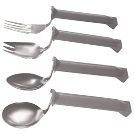 Rehabilitation Advantage Swivel Utensil Set (4 Pieces)