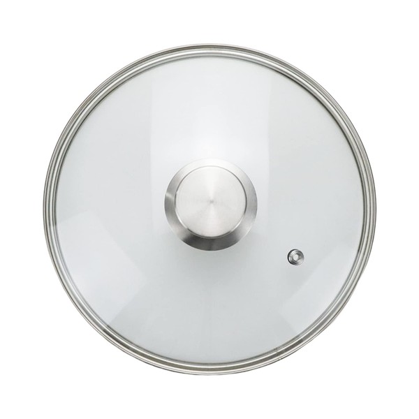 Tsnamay 8 Inch Clear Glass Pot Lid for Frying Pan
