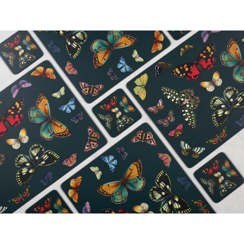 Portmeirion Home & Gifts Set of 6 Coasters, Multi Coloured,