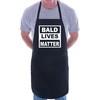 Print4U Bald Lives Matter Funny BBQ Baking Cooking BBQ Apron