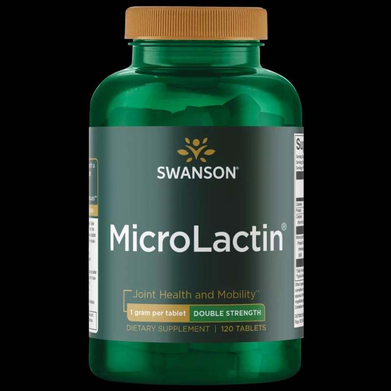 Swanson Microlactin - Double Strength 1 G 120 Tablets