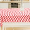 Gatuida Pcs Racing Plaid Tablecloths Party Table Cover Checkered Plastic