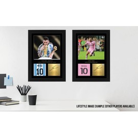 Win FC Tom Brady Signed A4 Framed Photo Display - Reproduced Digital Signature - Gift For Tampa Buccaneers Fan