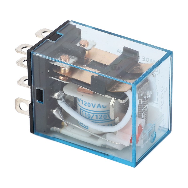 10Pcs Coil Power Relay Small Intermediate Electromagnetic 8 Pin 2