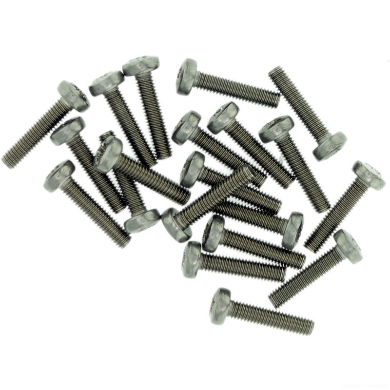 M2.5 (2.5mm x 8mm) Pozi Pan Machine Screw (Bolt) -