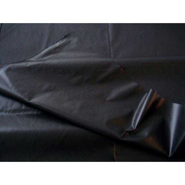 StoffBook Black waterproof nylon fabric, nylon fabric, B667
