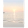 Beach Sunset Stationery Paper - 80 Sheets Letterhead for Inkjet/Laser