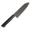 Masahiro MV-P Santoku Shape, 6.5 inches (165 mm), Black 14323