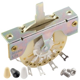 Musiclily Ultra 5-Way Pickup Selector Blade Switch Lever Switch for Strat Style Electric Guitar