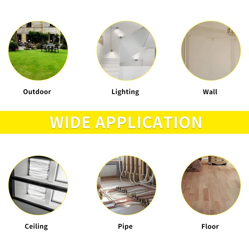 50' Fiberglass Cable Wire Running Rod Coaxial Electrical Connectable Fish
