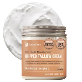 Sarga de ternera batida para la piel – Hidratante facial y corporal, 100% hierba alimentada con hierba seca y bálsamo de miel para pieles sensibles – Loción natural – Libre de productos químicos agresivos – 4 onzas (incienso cítrico)