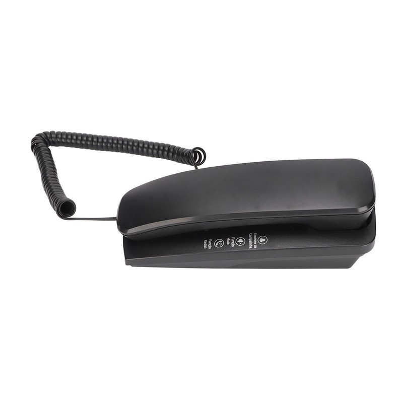 KXT1042 Wall Phone Wired Fixed Telephone with Mute Redial Function