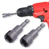 2 PCS Power Wing Nut Driver Set, 1/4" Hex Shank