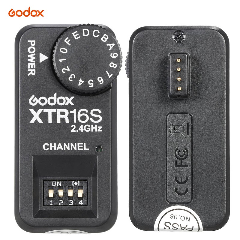 Godox XTR-16S 2.4G Wireless X-system Remote Control Flash Receiver for