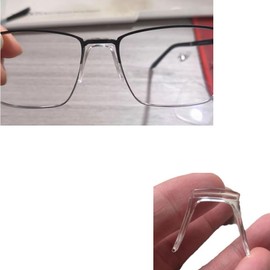 1PC Plate Glasses Frame Eyeglass Saddle Bridge Nose Pads Piece TR Material Embedded Bracket