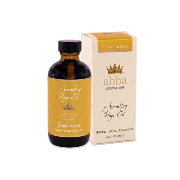 Abba Christian Products Frankincense Anointing Oil (4 oz) 1 pk, 4 Ounce