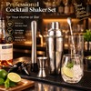 Stainless Steel Cocktail Shaker Set for Home Bartending – Complete