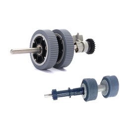 AMSOAN New PA03670-0001 PA03670-0002 Scanner Paper Pick Roller + Brake Roller Pickup Roller Compatible with fi-7160 fi-7260 fi-7140 fi-7240 fi-7180 fi-7280 fi-7300NX