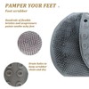 YVPSI Shower Foot & Back Scrubber, Wall Mounted Massage Pad,