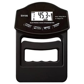 Medidor de medición de dinamómetro de mano para entrenamiento de fuerza – medidor de fortalecimiento de agarre digital para entrenamiento en el antebr
