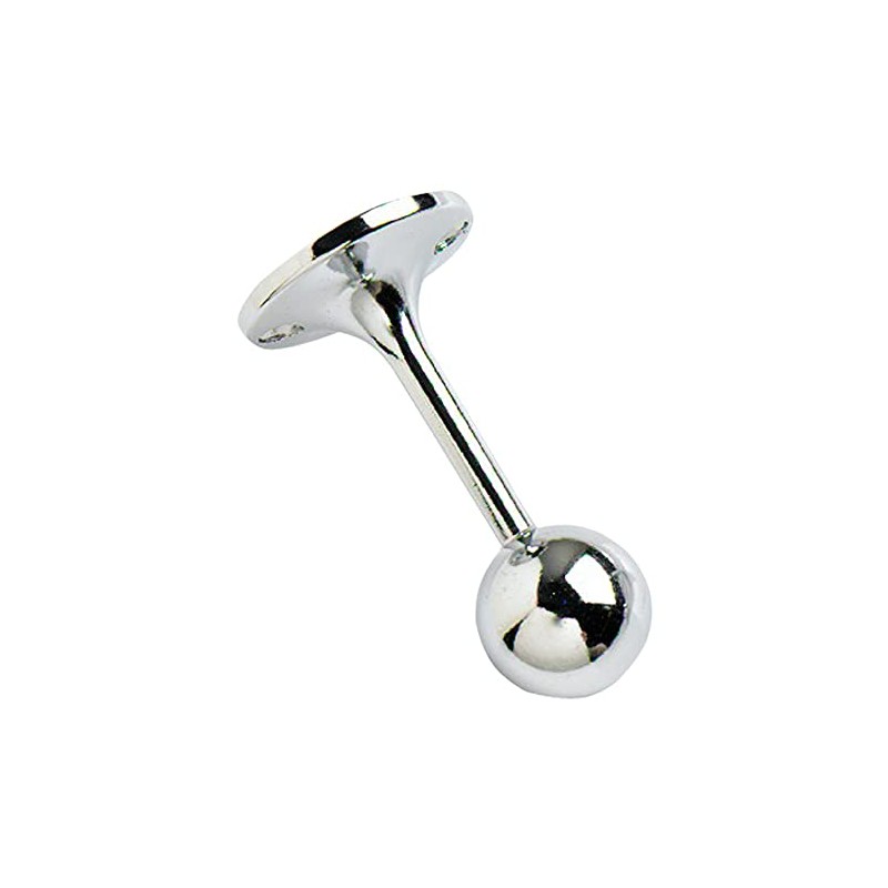 Merriway BH01996 (2 Pcs) CP Towel Rail End Support Bracket,