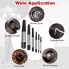 6-Piece Broken Screw Remover Set, Bolt Extractor Drill, Worn Screw
