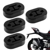 Exhaust Hanger Kit | Shock-Absorbing Double-Hole Exhaust Bracket | Anti-ScratchAutomotive