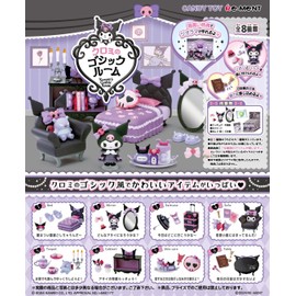 Reement Sanrio Kromi Gothic Room, 1 Box, Approx. H 4.5 x W 2.8 x D 2.0 inches (115 x 70 x 50 mm), ABS and PVC