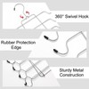 Pack of 2 Folding Clothes Hangers Space-Saving Multi-Layer Hanger Bra