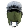 TOP-EX XL/XXL Waterproof Winter Trapper Hat with Faux Fur Earflaps