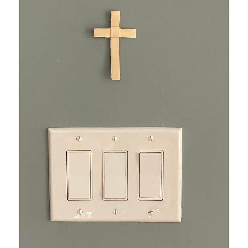 F.A. Dumont Hand Made Mini Palm Sunday Palm Crosses -