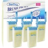 DanTicy Brushpicks Interdental Toothpicks,Soft Bristle Dental Floss Picks Toothpicks,Helps Removes