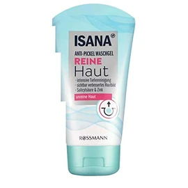 Pure Skin Anti-Pimple Wash Gel - Intesive Deep Cleansing - Visibly Improved Skin Complexion - With Salicylic Acid and Zinc 150 ml